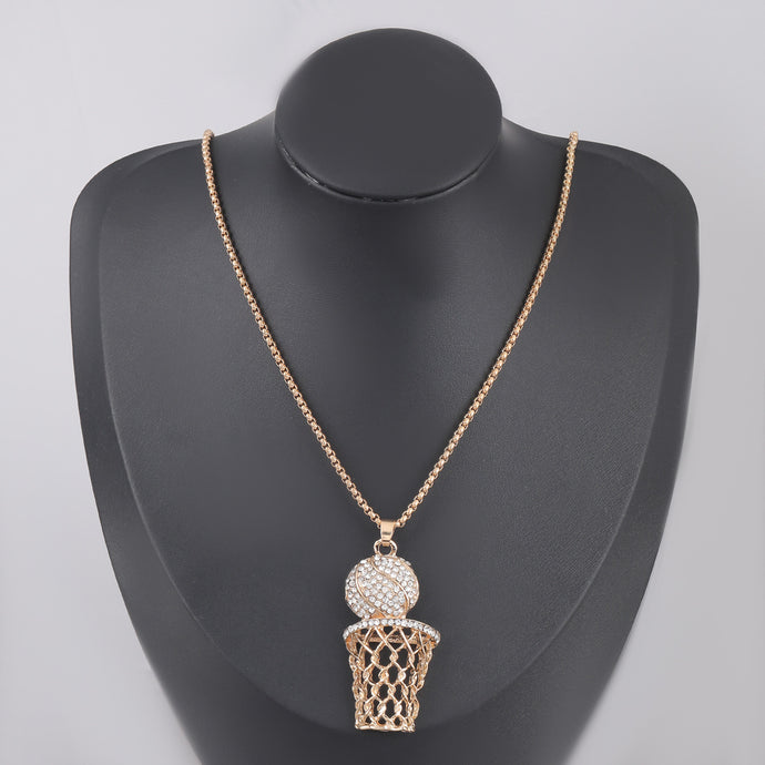 Basketball Hoop Necklace - Splendid Concepts