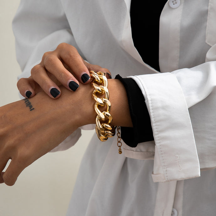 beautiful-gold-Chain-Link-Bracelet