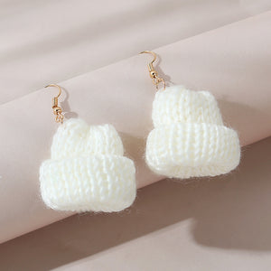 White knit cap ear - Splendid Concepts